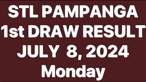 stl pampanga result today 1st draw history|STL RESULTS TODAY .